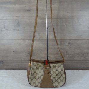 Vintage Gucci Pochette GG Plus Crossbody Bag